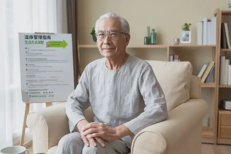 老年人屁股出濕疹可以徹底自愈嗎(圖1)