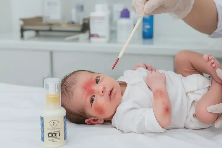 新生兒屁股經(jīng)常起濕疹不管它會自己好嗎(圖4)