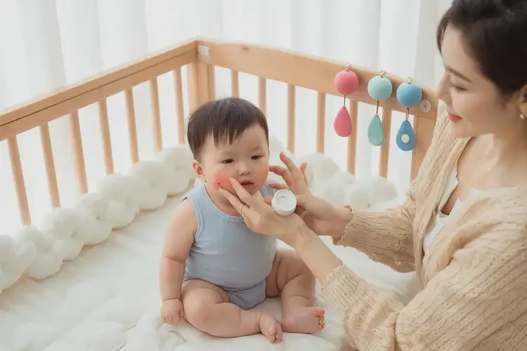 寶寶面部偶爾長濕疹可以徹底自愈嗎(圖3)