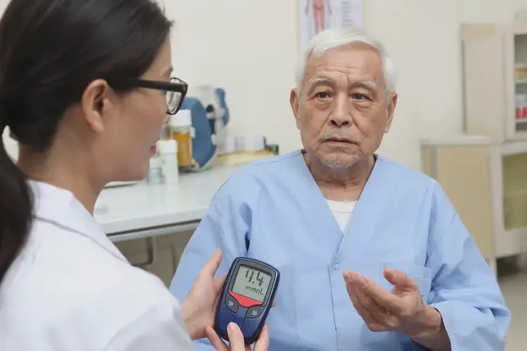 老年人早餐血糖14(圖1)