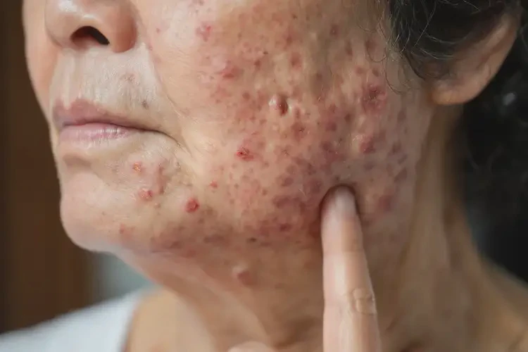 女人脖子長濕疹可以徹底自愈嗎(圖4)