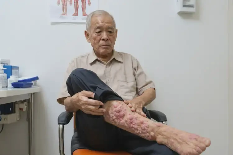 老人大腿上長濕疹能靠自己自愈嗎(圖4)