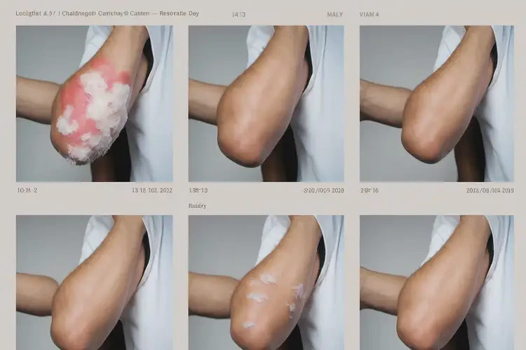 青年人手臂上偶爾起濕疹可以徹底自愈嗎(圖4)