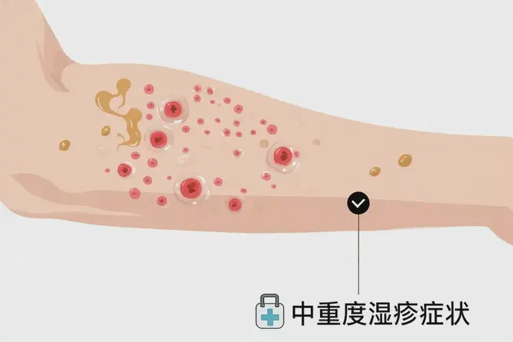 青年人手臂上偶爾起濕疹可以徹底自愈嗎(圖3)