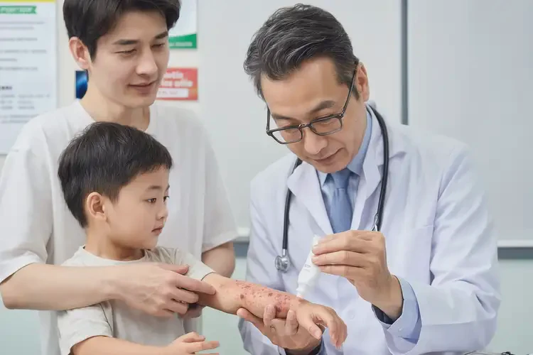 小孩手臂经常长湿疹可不可以彻底自愈(图2)