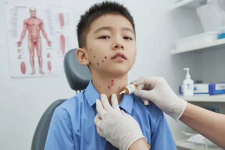 小學(xué)生脖子上容易長(zhǎng)濕疹不管它會(huì)自己痊愈嗎(圖3)