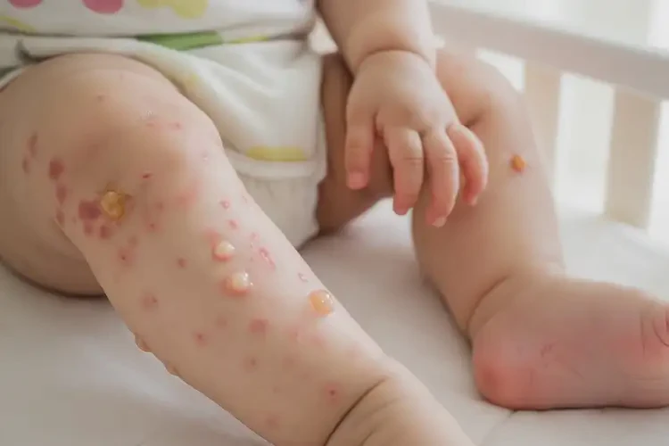 幼儿大腿上出湿疹可以彻底自愈吗(图3)