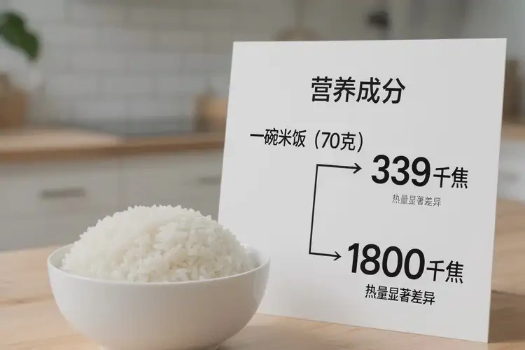70克1800千焦等于几碗饭