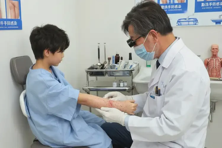 小學生肚子上容易起濕疹能不能徹底自愈(圖1)