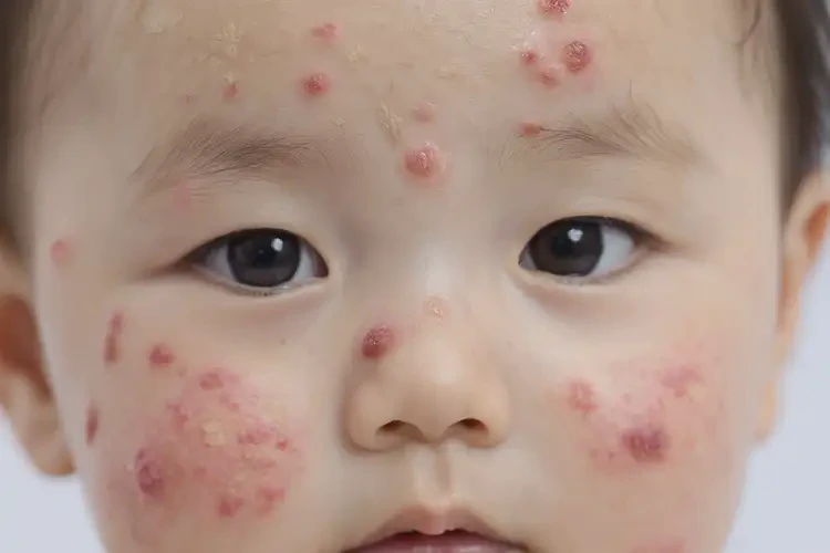寶寶臉上偶爾長(zhǎng)濕疹能徹底自愈嗎(圖4)