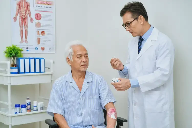 老人大腿上經(jīng)常起濕疹可不可以徹底自愈(圖2)