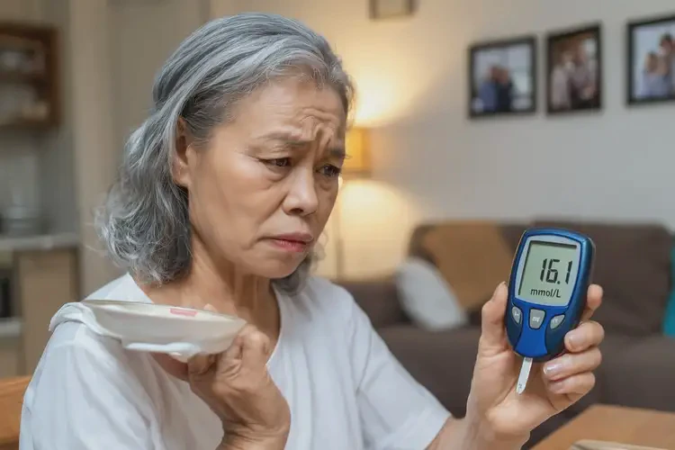 女性晚餐血糖16(图1)