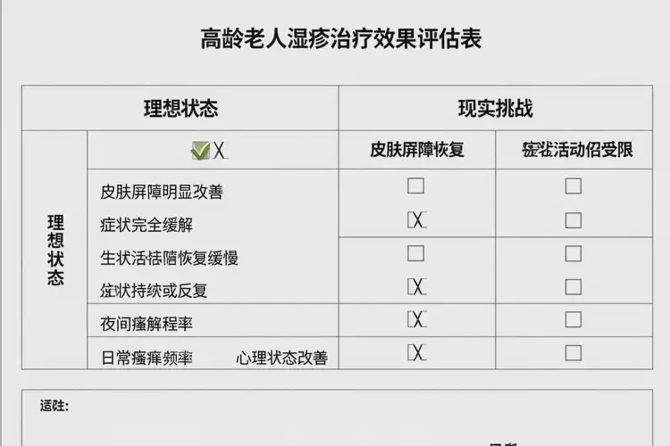 高齡老人全身容易長(zhǎng)濕疹能夠徹底治愈嗎(圖1)