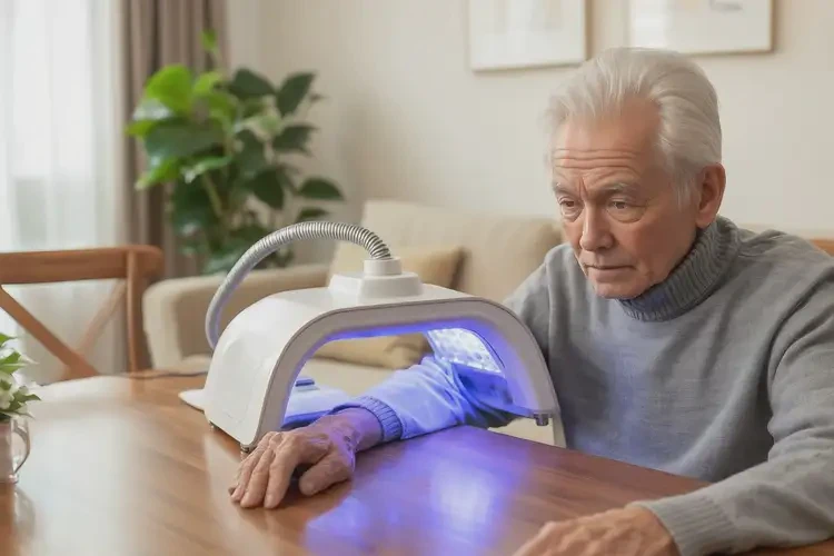 老人手上偶爾起濕疹能夠徹底治愈嗎(圖2)