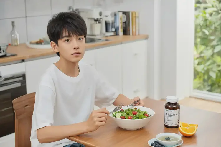 大學(xué)生面部出濕疹不管它會自己好嗎(圖1)