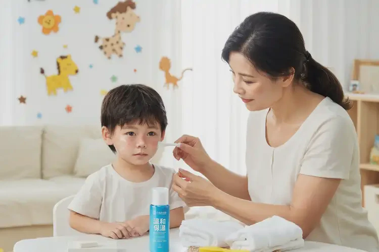 孩子臉上經(jīng)常起濕疹能夠徹底治愈嗎(圖2)