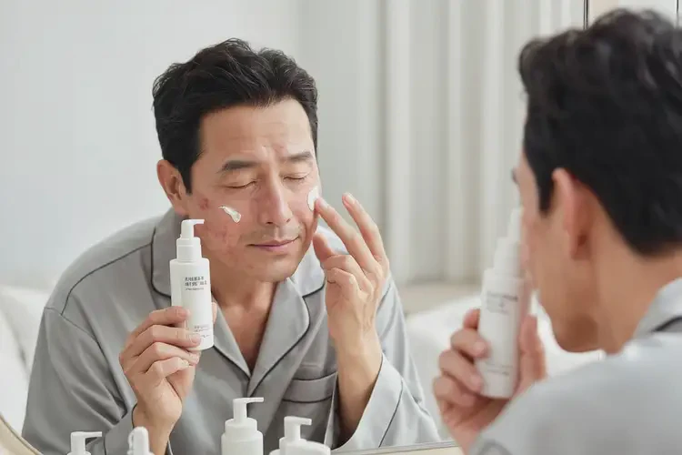 男性面部容易長濕疹能靠自己自愈嗎(圖3)