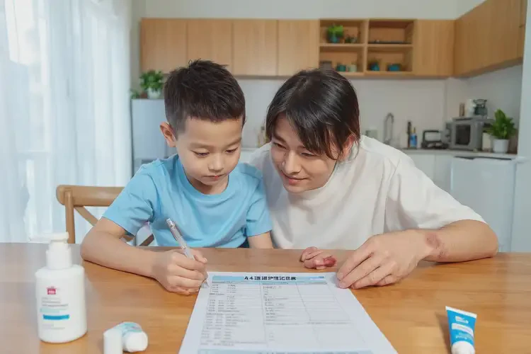 兒童手臂經(jīng)常長濕疹可以徹底自愈嗎(圖1)