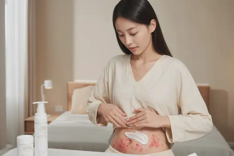 女人肚子上容易長濕疹不管它會自己痊愈嗎(圖2)