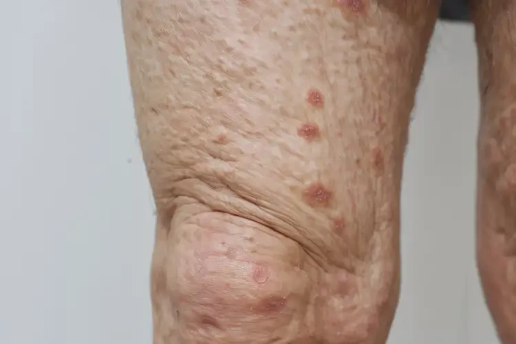 高齡老人大腿上偶爾起濕疹不管它會自己自愈嗎(圖4)