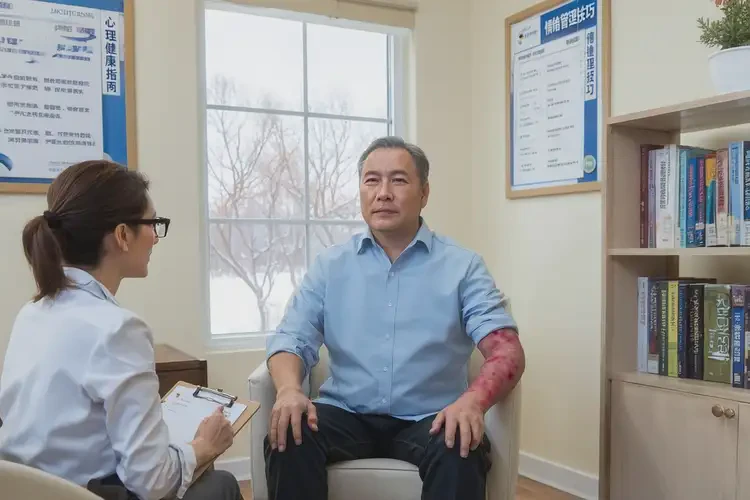 男人身上有湿疹能不能彻底自愈(图1)