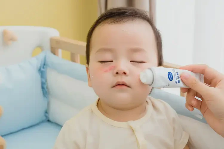 寶寶臉上容易長濕疹可以徹底自愈嗎(圖3)