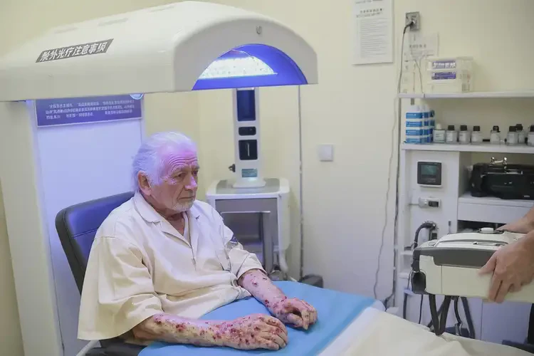 老年人四肢出現(xiàn)濕疹能徹底自愈嗎(圖1)