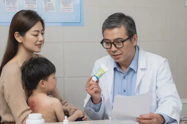 兒童脖子容易起濕疹能靠自己自愈嗎(圖2)