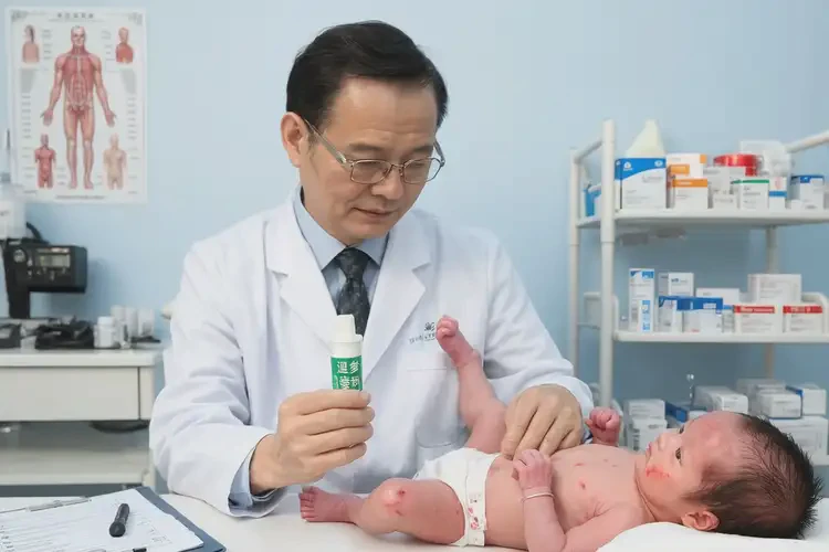 新生兒四肢容易起濕疹能徹底自愈嗎(圖1)