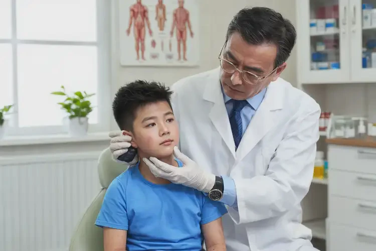 孩子脖子上起濕疹可以徹底自愈嗎(圖2)