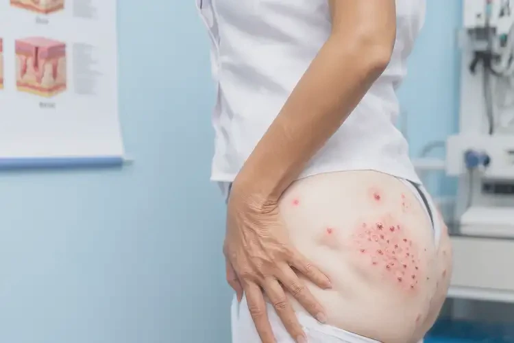 女人屁股容易长湿疹不管它会自己自愈吗(图4)