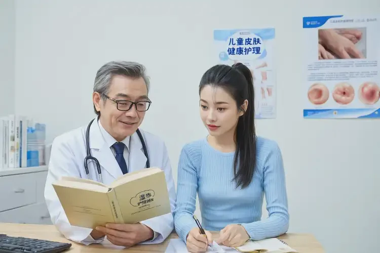 小兒大腿上起濕疹能徹底自愈嗎(圖2)