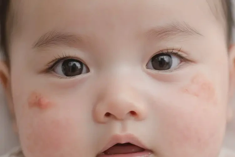 小孩脸上偶尔长湿疹不管它会自己痊愈吗(图4)