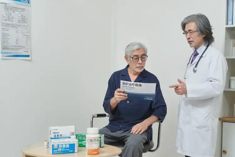 老年人四肢容易長(zhǎng)濕疹不管它會(huì)自己好嗎(圖1)