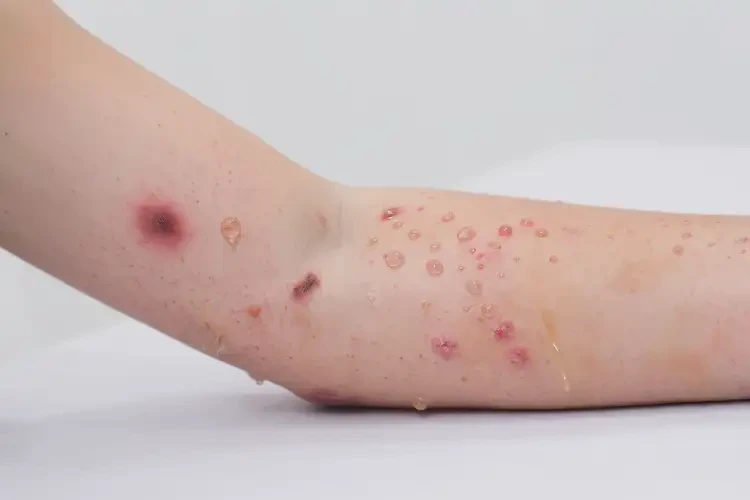 小孩手臂偶爾起濕疹能靠自己自愈嗎(圖2)