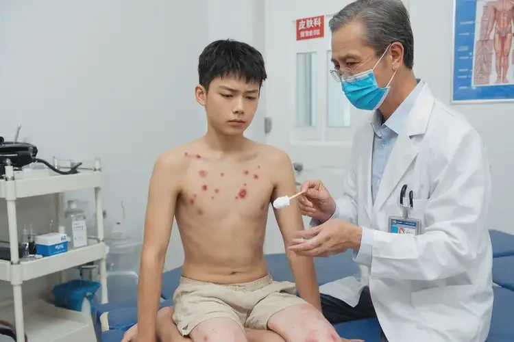 青少年大腿上經(jīng)常長(zhǎng)濕疹不管它會(huì)自己自愈嗎(圖3)