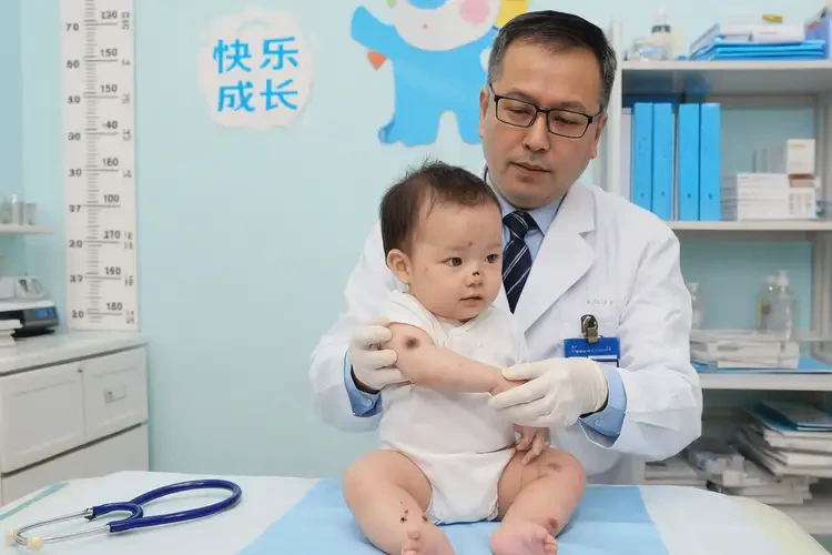 嬰兒身上容易長濕疹不管它會(huì)自己自愈嗎(圖1)