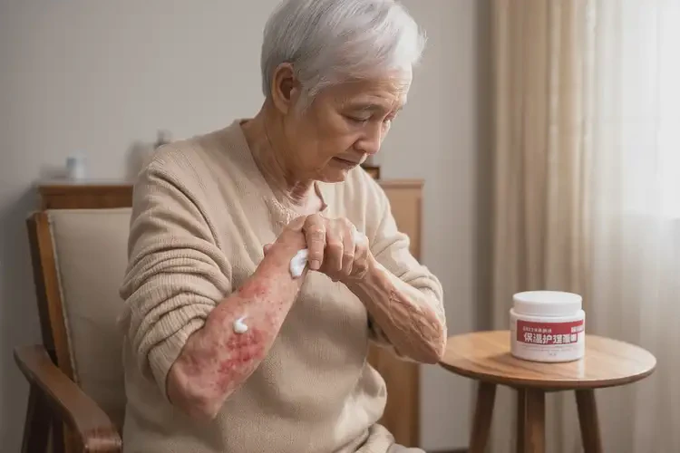 老年人四肢出現(xiàn)濕疹能徹底自愈嗎(圖2)