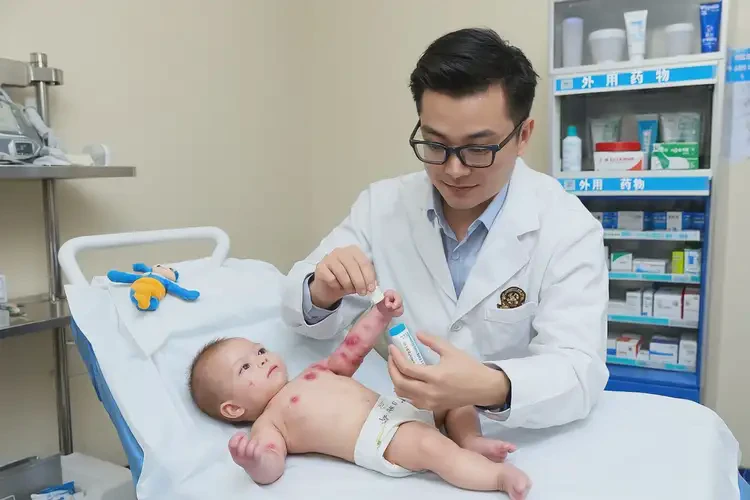 婴儿手臂上容易长湿疹能够彻底治愈吗(图2)