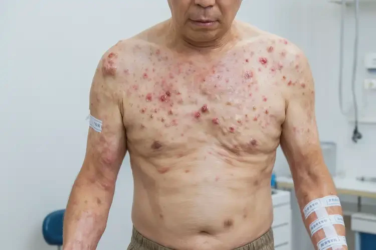 男性全身經(jīng)常起濕疹不管它會自己痊愈嗎(圖4)