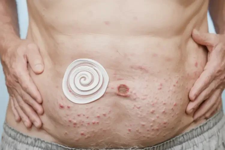 老年人肚子上容易長濕疹能徹底自愈嗎(圖2)