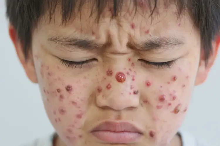 大學(xué)生面部出濕疹不管它會自己好嗎(圖4)