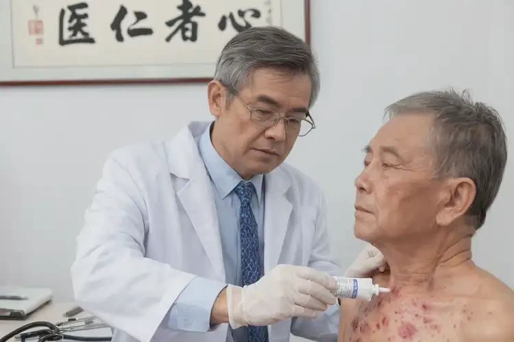 老年人脖子上出现湿疹可不可以彻底自愈(图3)