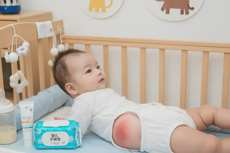孩子屁股上有濕疹不管它會(huì)自己好嗎(圖2)