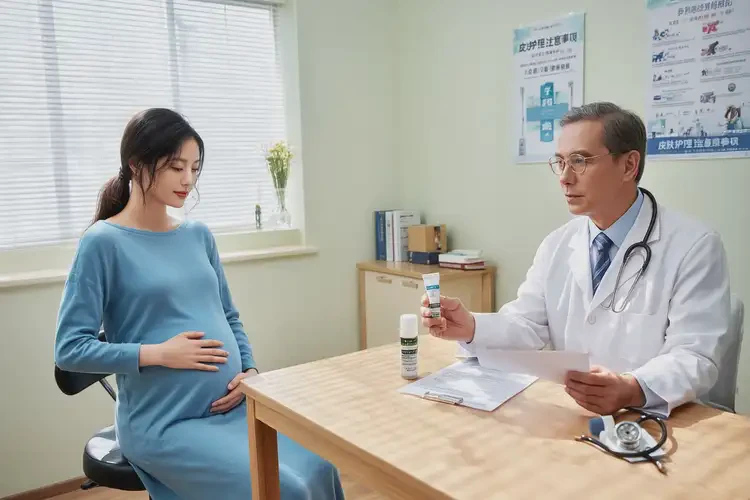 孕妇大腿上容易起湿疹不管它会自己好吗(图1)