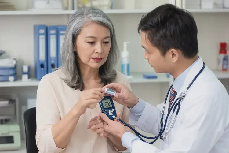 更年期女性餐后血糖13點(diǎn)6是糖尿病嗎(圖4)