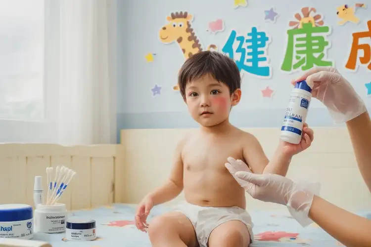 小孩脖子上起濕疹能靠自己自愈嗎(圖2)