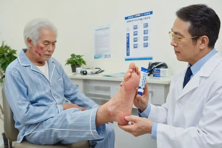 老年人腳上出濕疹可以徹底自愈嗎(圖2)