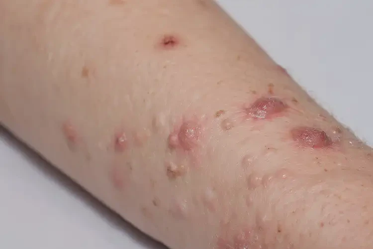 小孩手臂上經(jīng)常長濕疹不管它會自己好嗎(圖4)