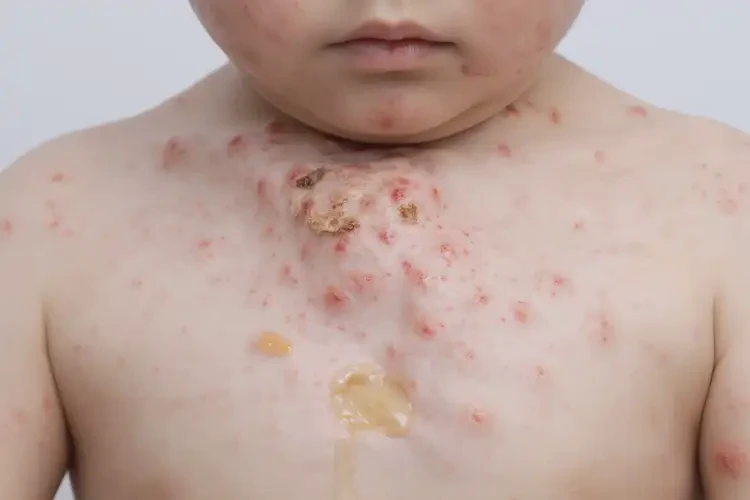 兒童脖子出現(xiàn)濕疹不管它會(huì)自己好嗎(圖2)